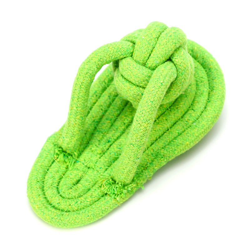 Steven Store™ Bite-resistant Cotton Rope Molar: Durable chew toy for dogs