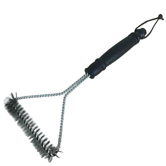 Steven Store™ Grill Cleaning Brush - Durable stainless steel bristle brush for cleaning grill grates, ideal for gas, charcoal, and electric grills.