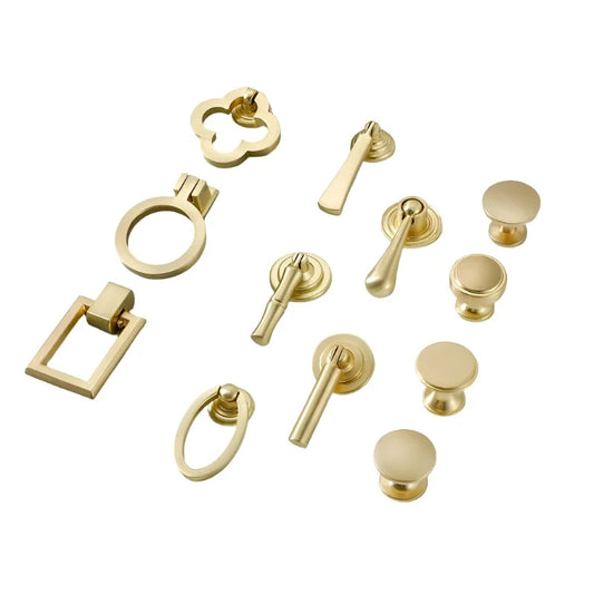 Steven Store™ Gold Cabinet Pulls - Elegant and durable cabinet hardware with a luxurious gold finish.