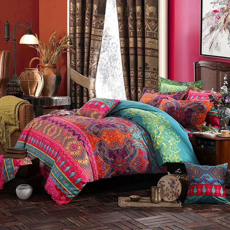 Steven Store™ Mandala Comforter Bedding Set