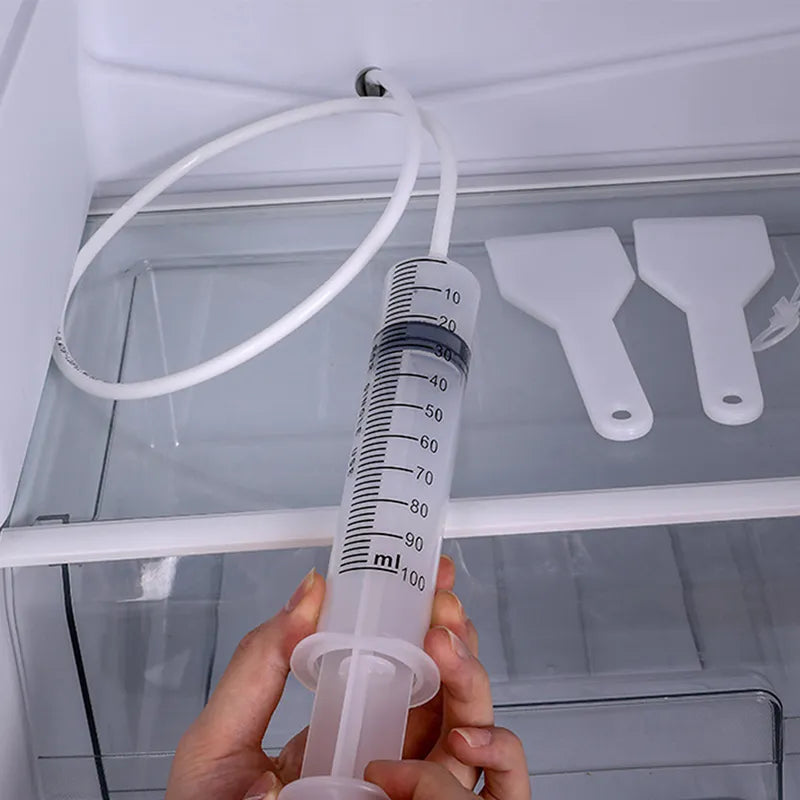Keep Your Fridge Clean: 5Pcs Refrigerator Drain Hole Clog Remover Set