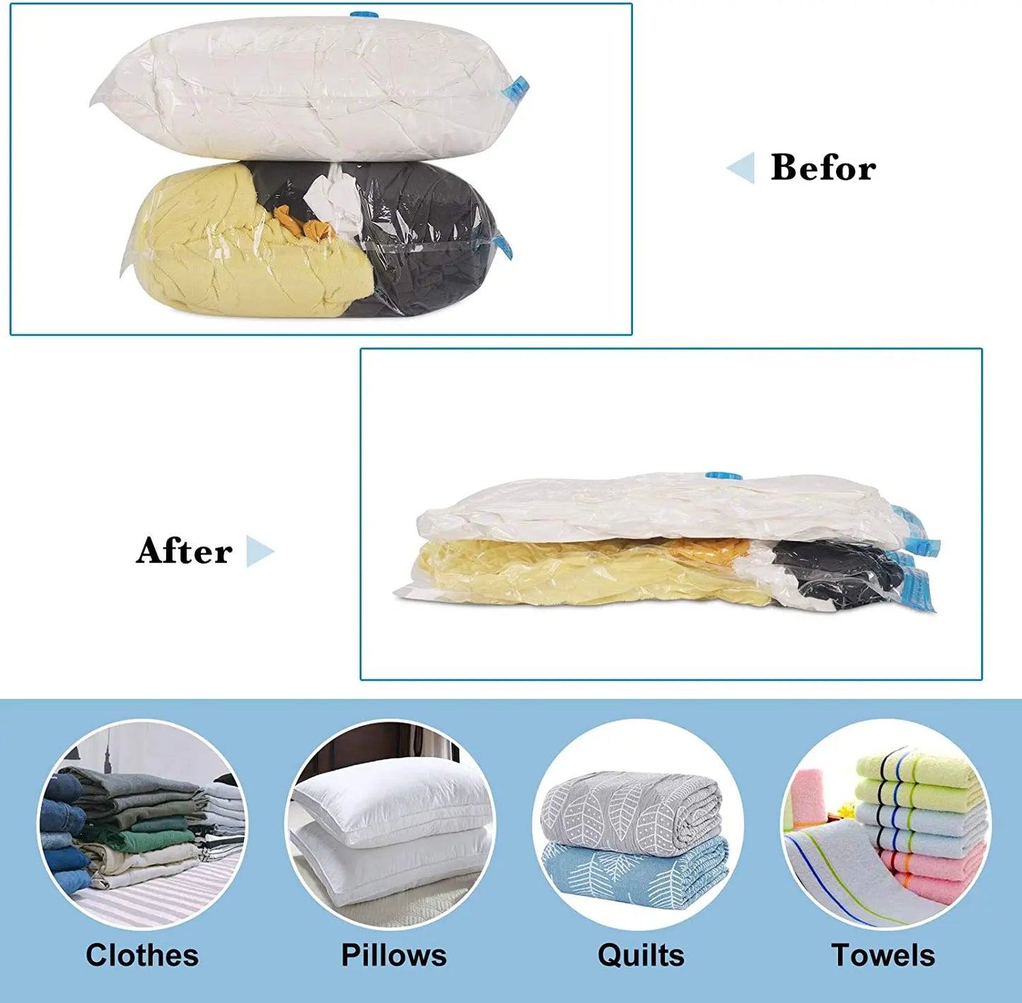 Steven Store™ Vacuum Storage Bags