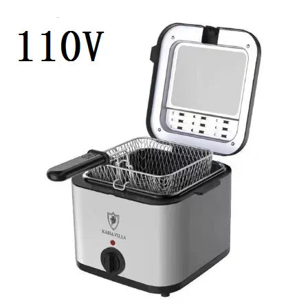 Steven Store™ Electric Deep Fryer: High-quality stainless steel deep fryer with large capacity and adjustable temperature control