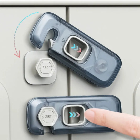 Steven Store™ Fridge Door Lock: Durable, easy-to-install fridge lock for security and safety