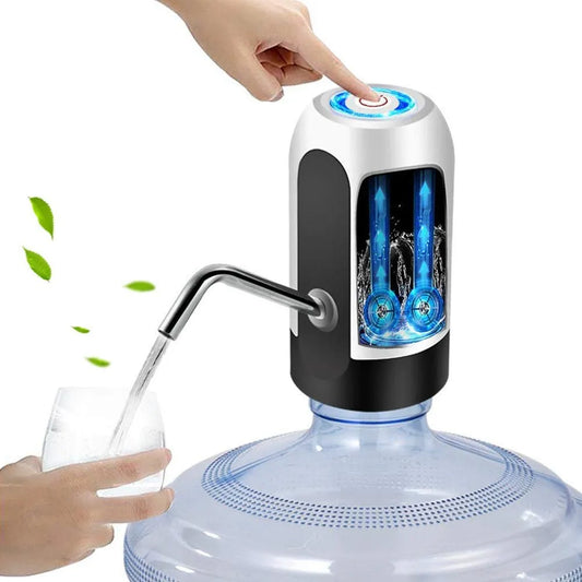 Portable Water Dispenser Electric Pump USB Charge Water Pump For 5 Gallon Bottle