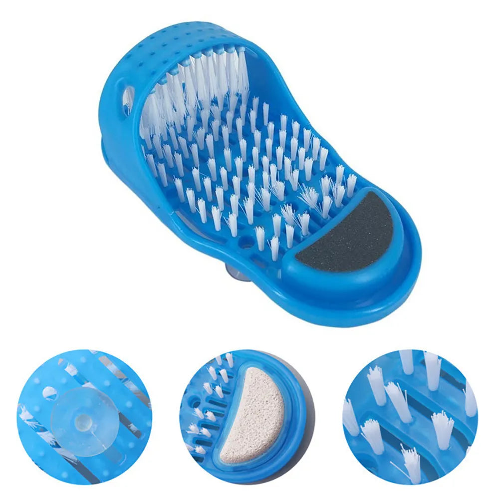 Steven Store™ Foot Scrubber - Ergonomic foot scrubber with soft bristles for gentle exfoliation and massaging action.