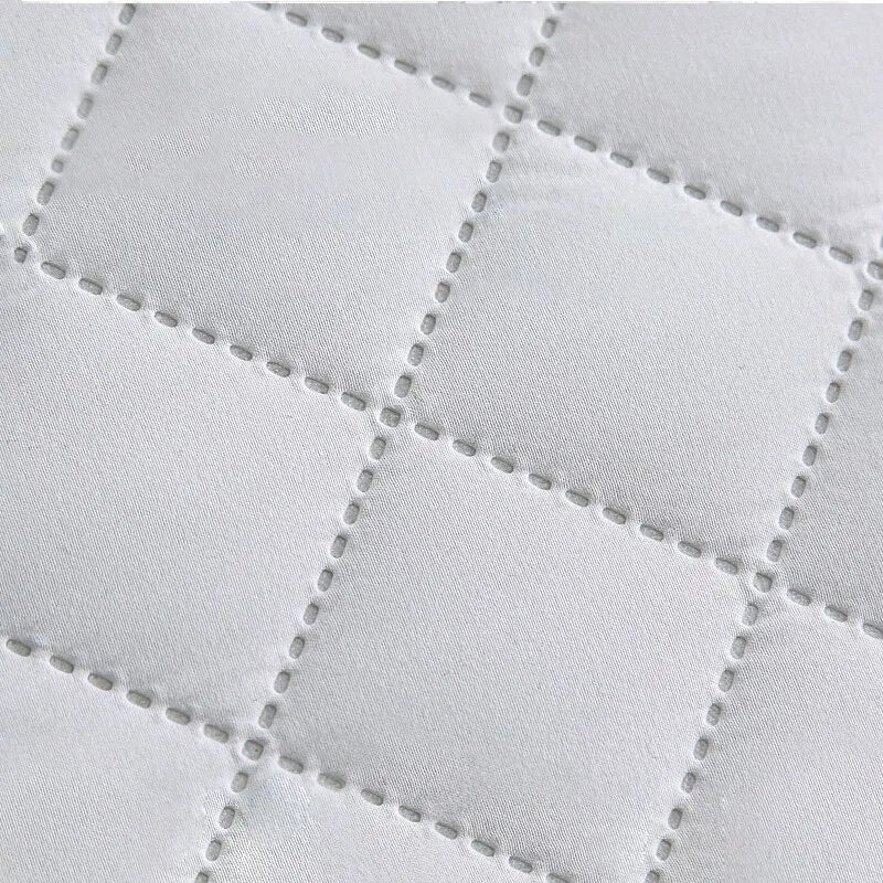 Ultrasonic Washable Mattress Protector Cover Pad with Elastic Band
