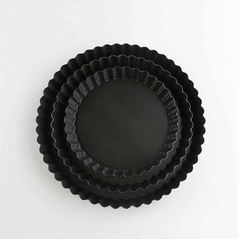 Steven Store™ Nonstick Fluted Pie Tart Pan: High-quality bakeware for perfect pies and tarts with a nonstick surface and fluted design