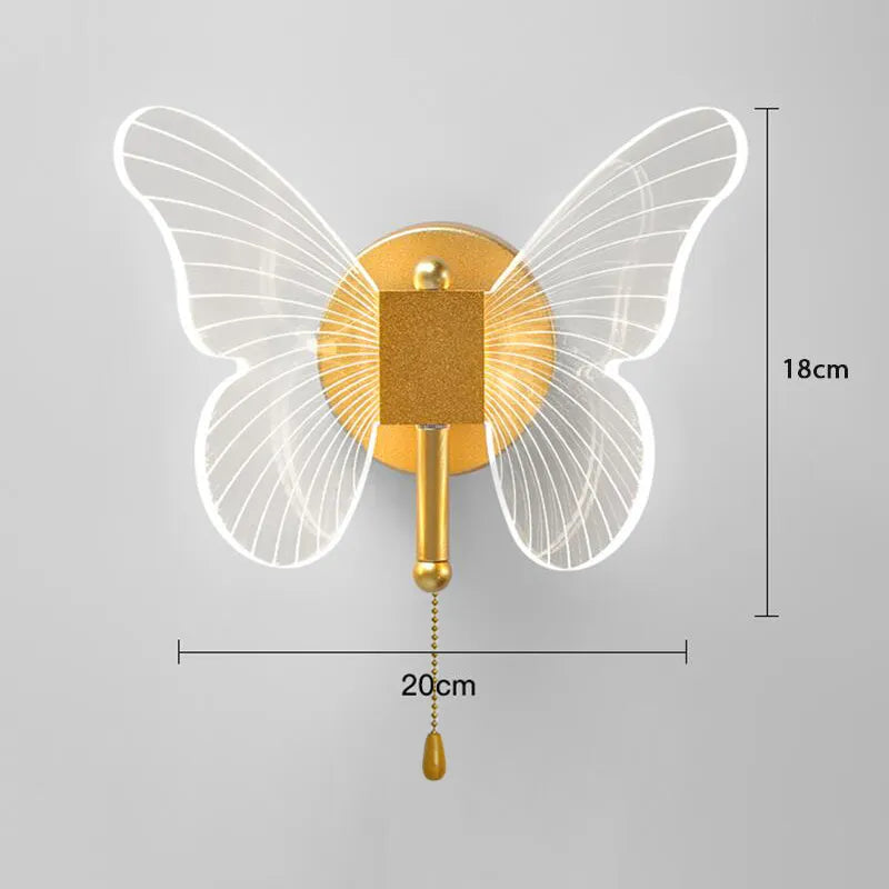 Steven Store™ Nordic Butterfly LED Pendant - Elegant Nordic design with intricate butterfly details and energy-efficient LED lighting.