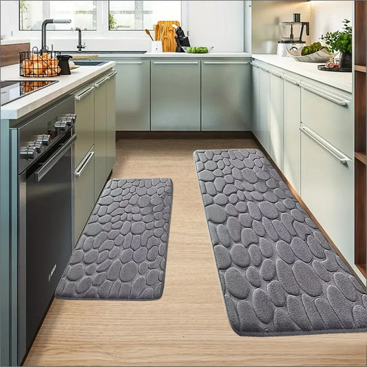 Steven Store™ Non-Slip Kitchen Floor Mat: Cushioned, non-slip kitchen mat for comfort and safety