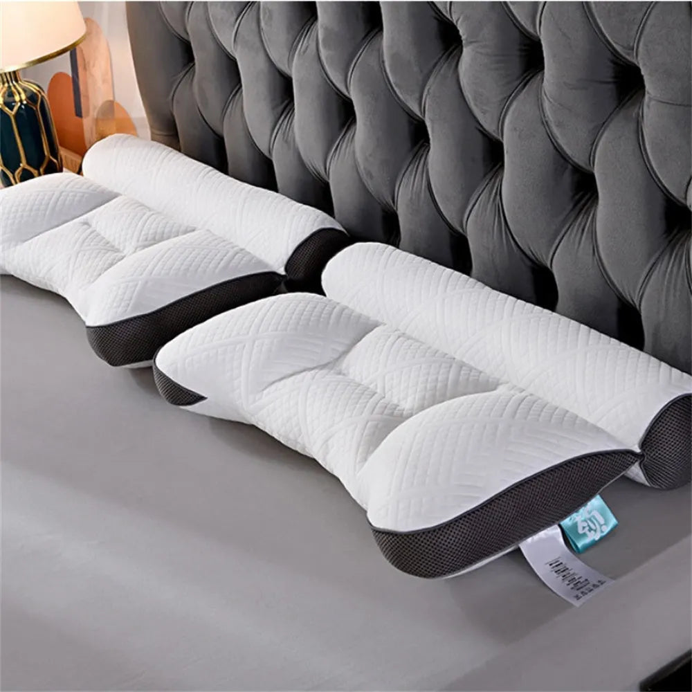 Almohada ergonómica de espuma viscoelástica Ultimate Comfort: apoyo inigualable para un sueño reparador