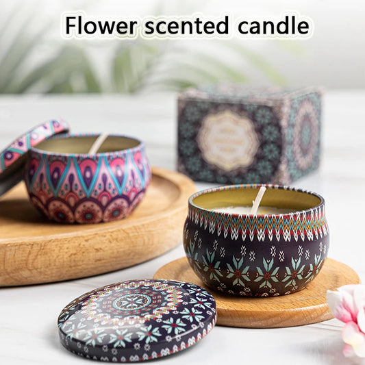 Floral Harmony Scented Candle Collection