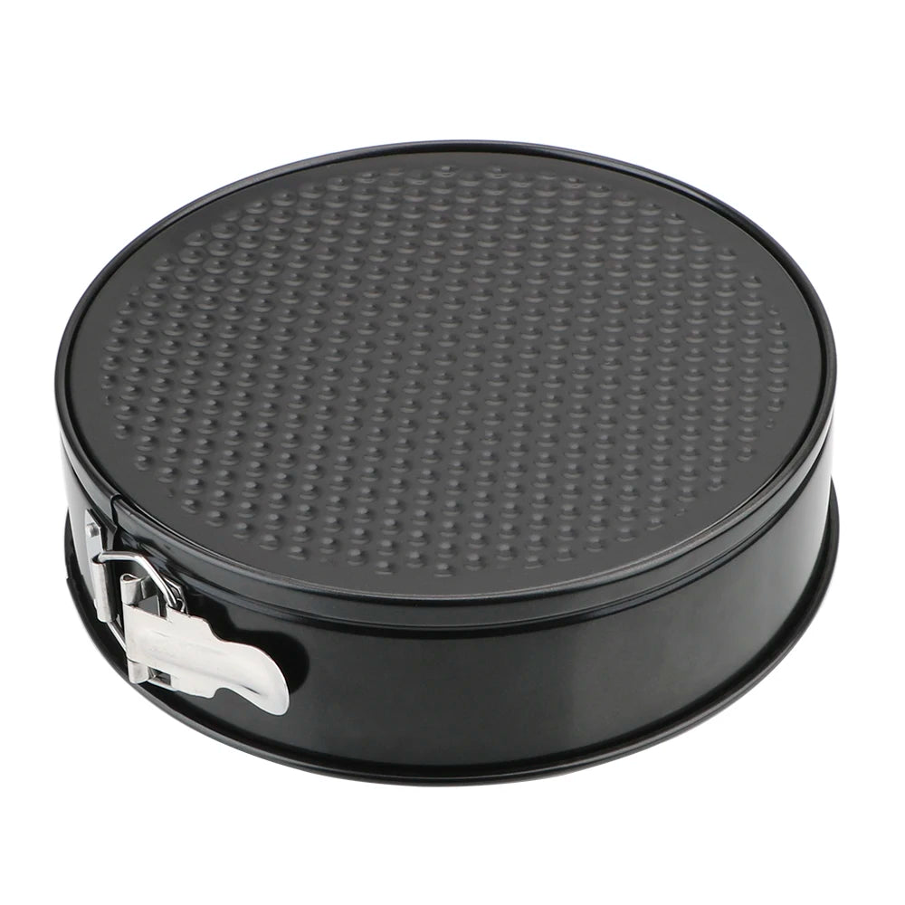 Steven Store™ Removable Bottom Round Cake Pan: Durable, non-stick baking pan for perfect cakes