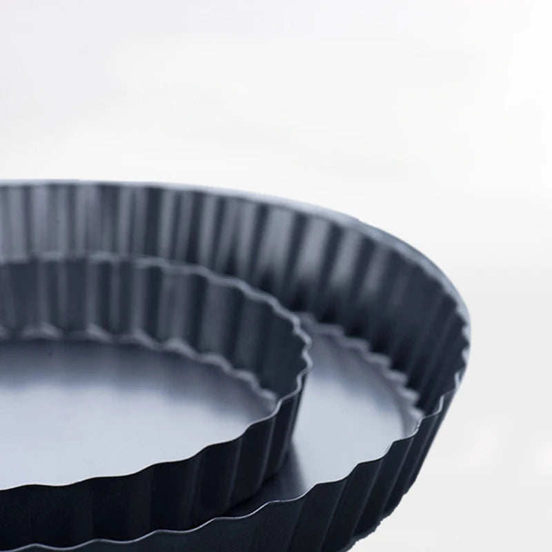 Steven Store™ Nonstick Fluted Pie Tart Pan: High-quality bakeware for perfect pies and tarts with a nonstick surface and fluted design