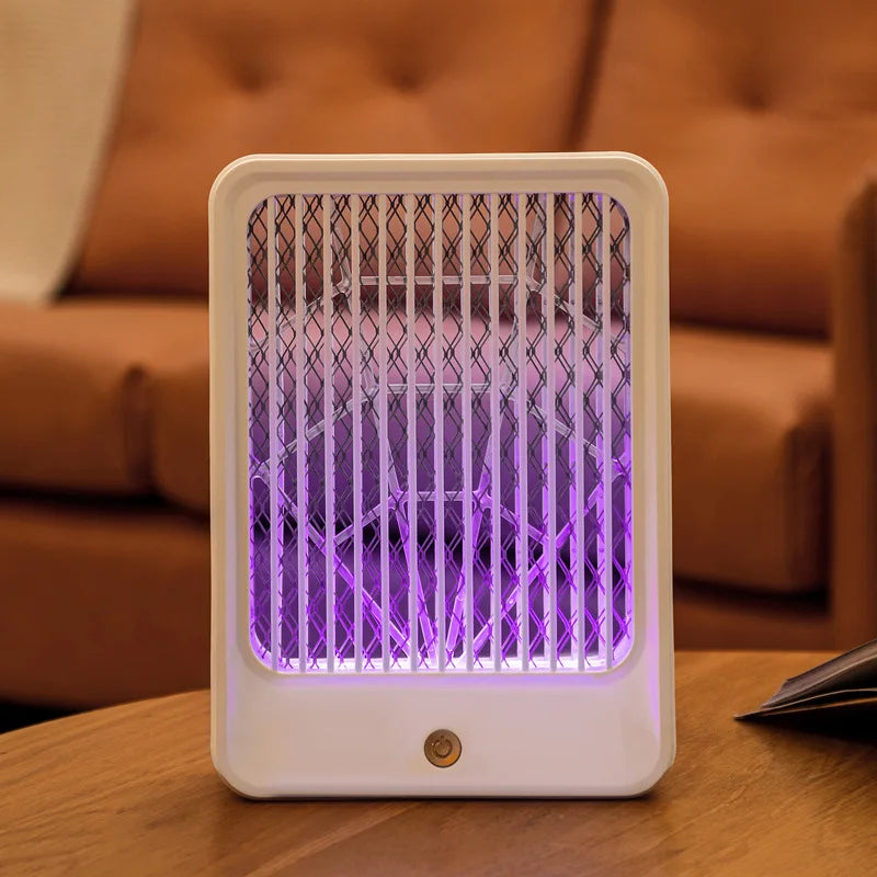 Lámpara LED repelente de mosquitos automática: dispositivo de carga para madres y bebés en interiores, restaurante montado en la pared, etc.