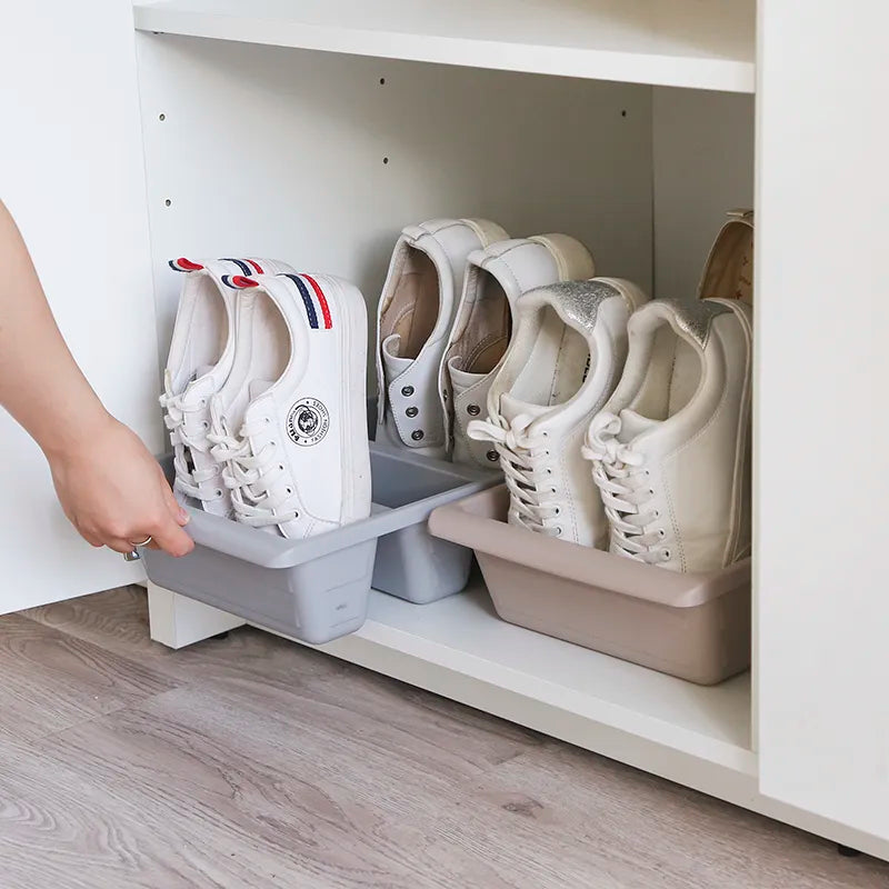 Steven Store™ Shoe Storage Slipper Rack: Space-saving, multi-tiered, durable rack for organizing shoes and slippers.