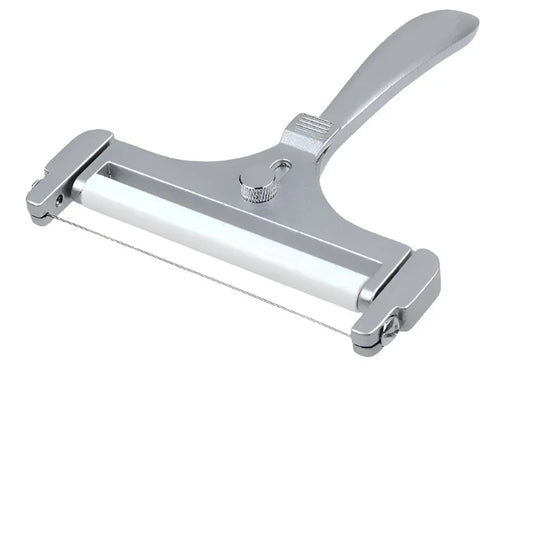 Steven Store™ Adjustable Stainless Steel Cheese Slicer: Adjustable thickness cheese slicer with ergonomic handle