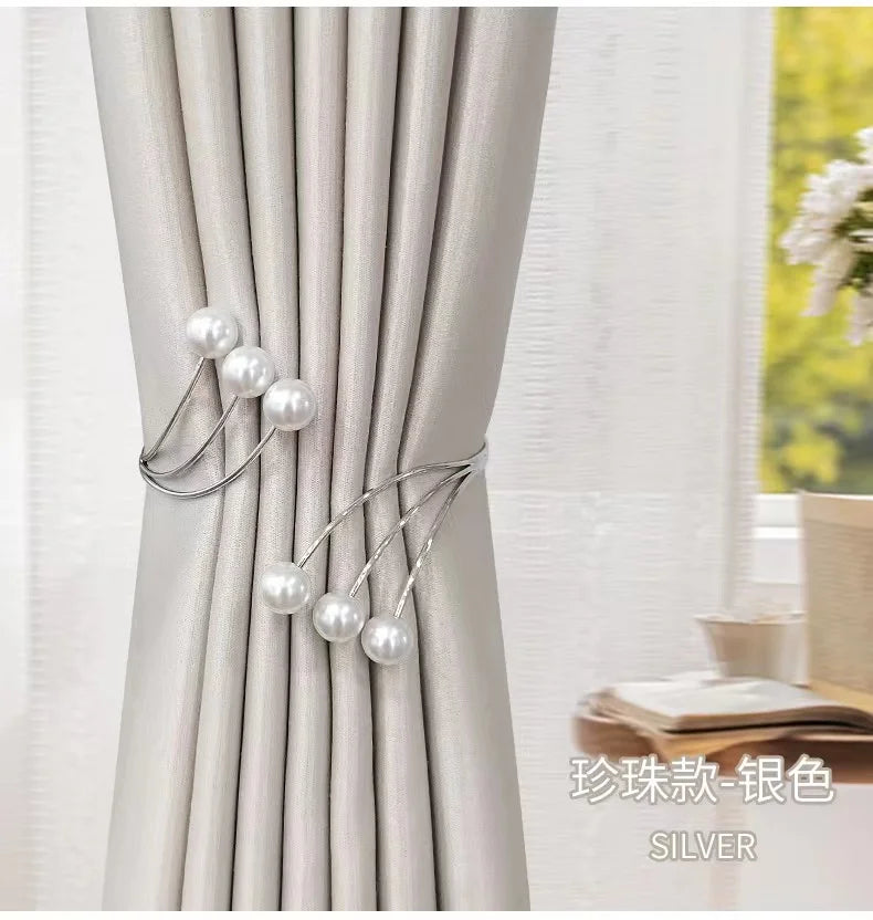 Curtain Tieback Bling Pearl Bandage Curtains Holder