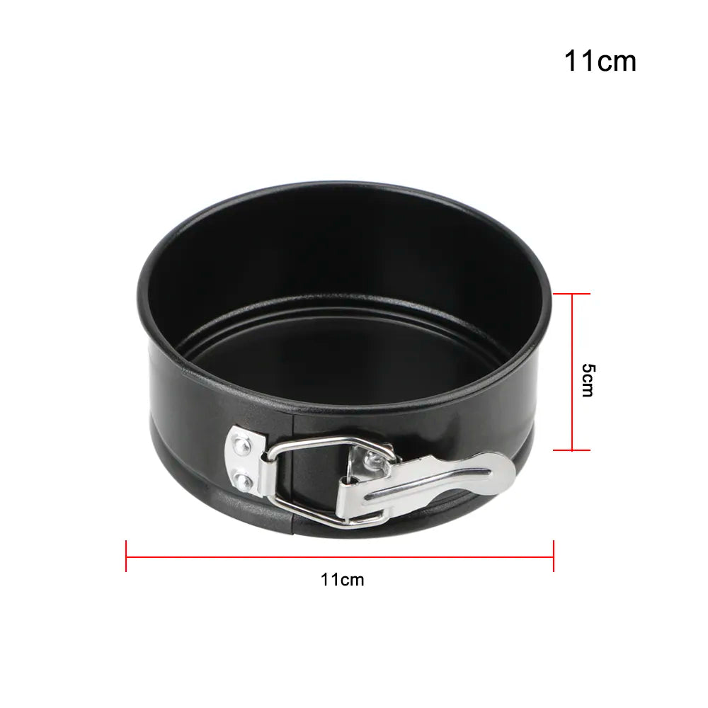Steven Store™ Removable Bottom Round Cake Pan: Durable, non-stick baking pan for perfect cakes