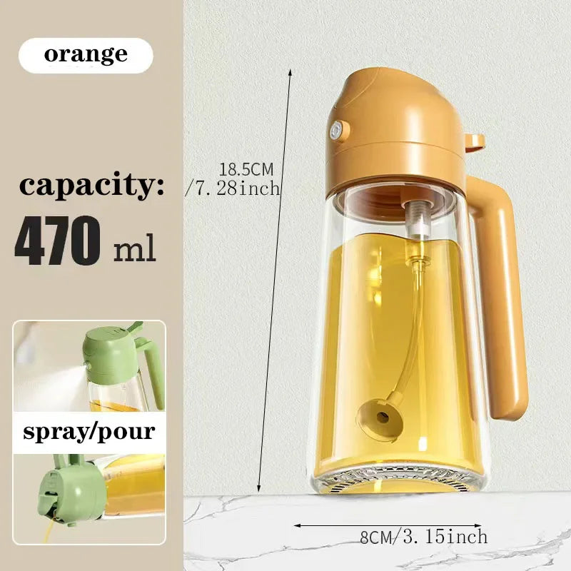 Steven Store™ Dual Purpose Kitchen Oil Sprayer: Versatile and durable oil sprayer for healthier cooking