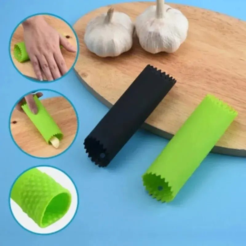 Steven Store™ Garlic Stripper Tube: Easy-to-use tool for peeling garlic quickly and efficiently