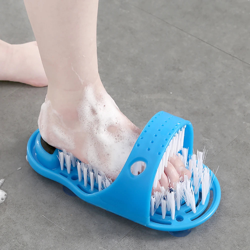 Steven Store™ Foot Scrubber - Ergonomic foot scrubber with soft bristles for gentle exfoliation and massaging action.