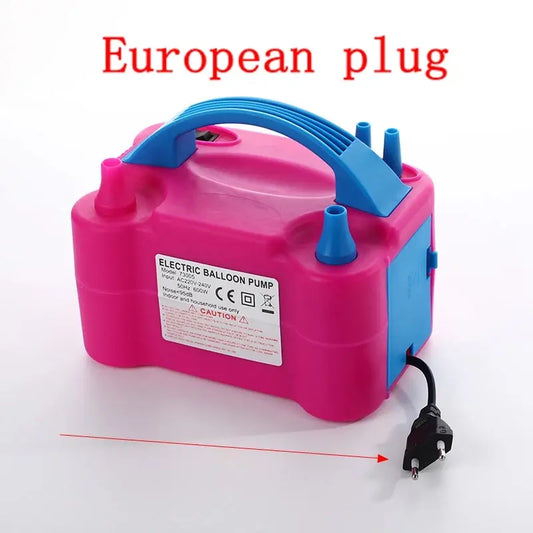 High Voltage Double Hole AC Inflatable Electric Balloon Pump