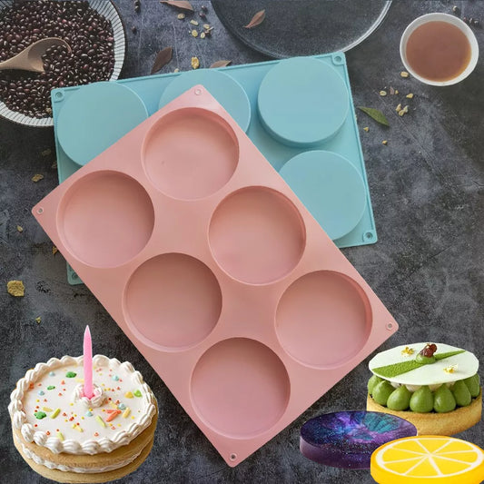 Round Silicone Disc Cake Mold Baking