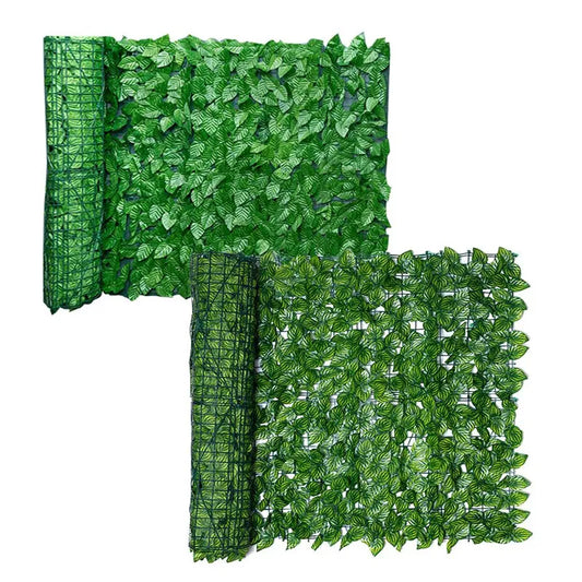 Steven Store™ Artificial Leaf Privacy Fence Roll - Realistic and durable privacy fence with lush green leaves, perfect for enhancing outdoor privacy.