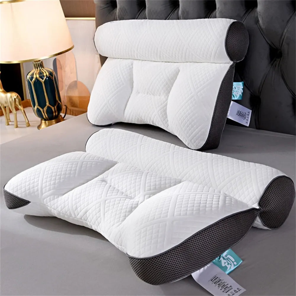 Almohada ergonómica de espuma viscoelástica Ultimate Comfort: apoyo inigualable para un sueño reparador