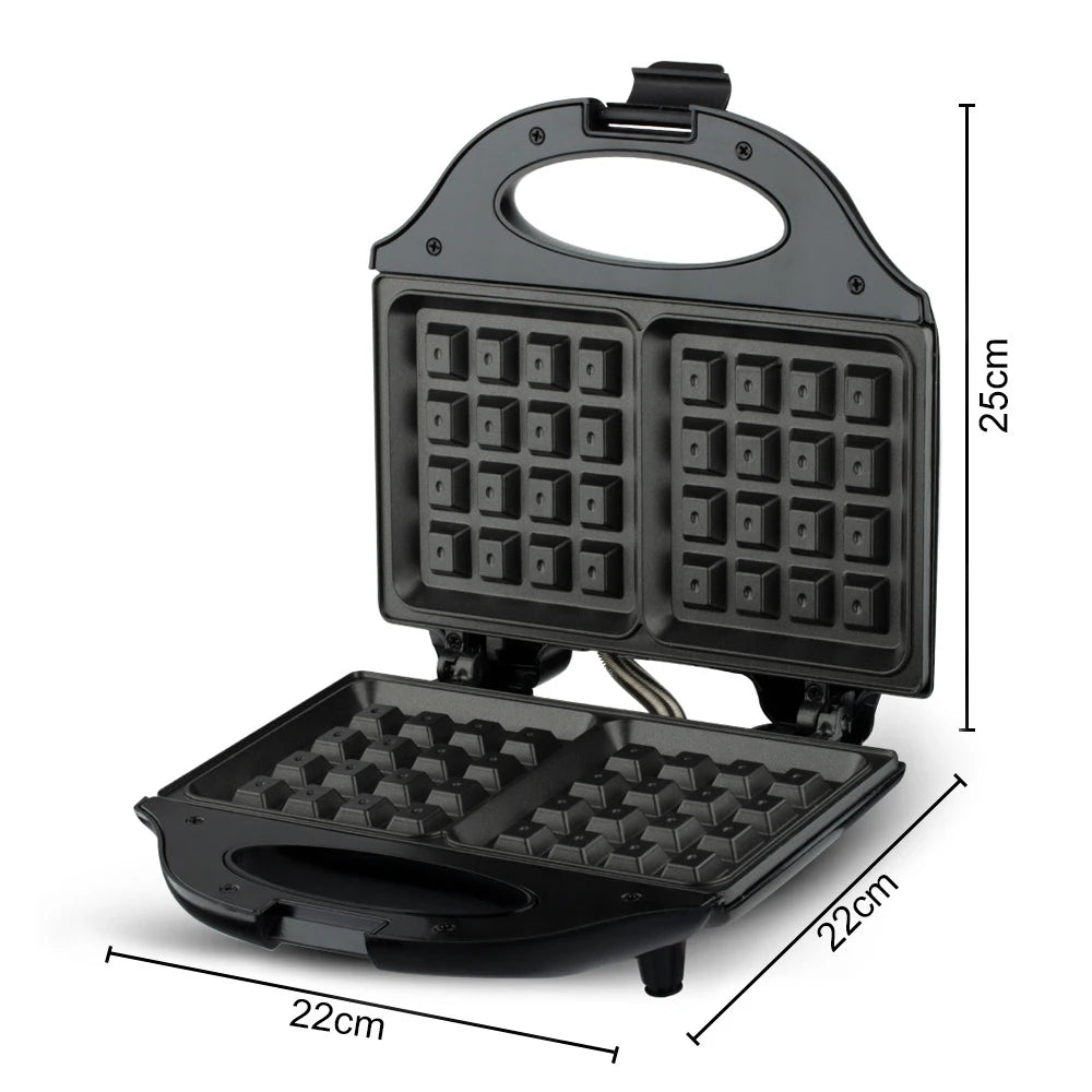 Steven Store™ Professional Electric Waffle Maker: High-performance waffle maker with adjustable temperature control and non-stick plates