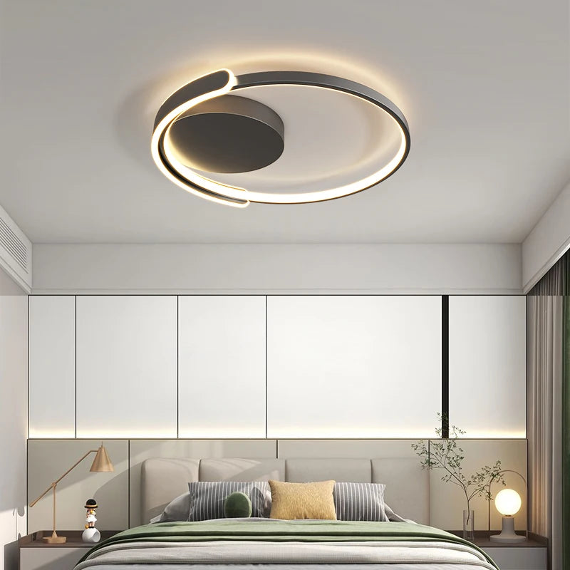 Modern Round Led Ceiling Lamp Living Dining Room Home Decoration Indoor Luxury Lighting