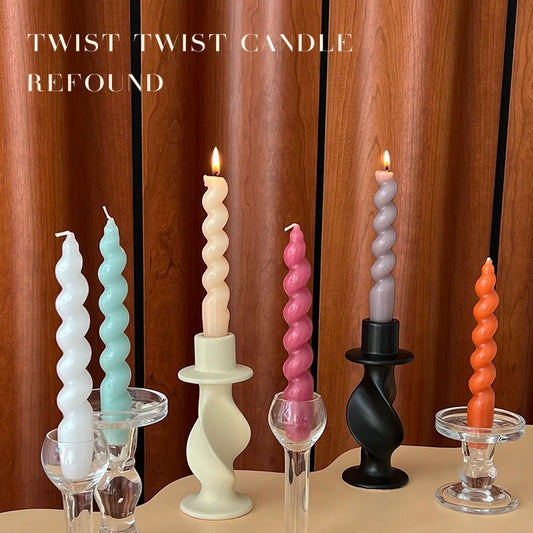 Steven Store™ Spiral Taper Candles
