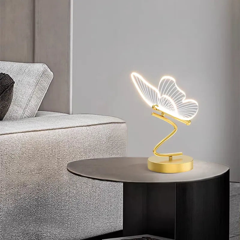 Steven Store™ Butterfly Table Lamp - Whimsical butterfly design table lamp with soft ambient lighting and high-quality construction.