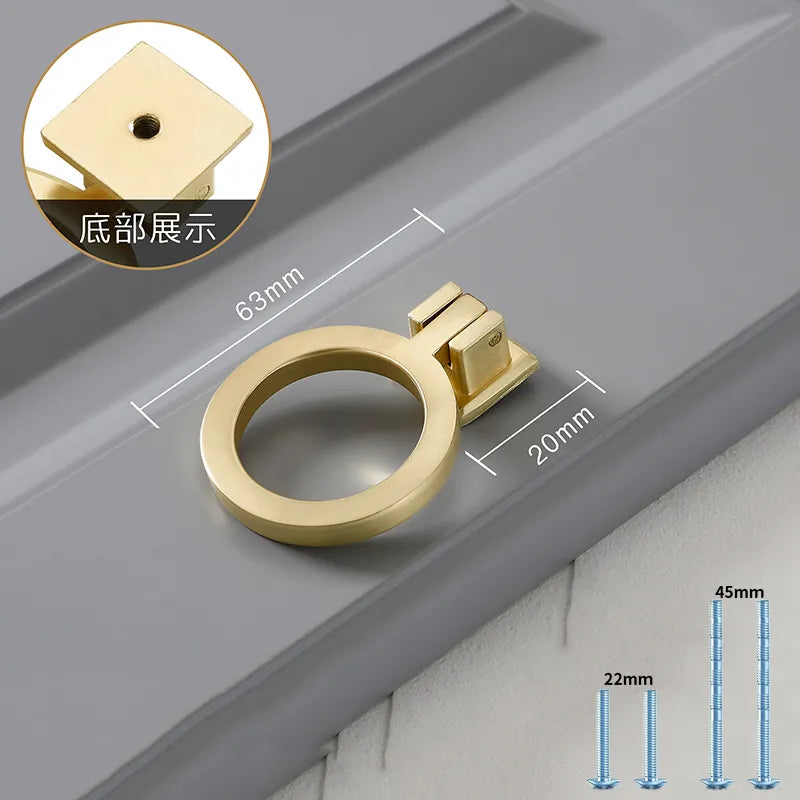 Steven Store™ Gold Cabinet Pulls - Elegant and durable cabinet hardware with a luxurious gold finish.