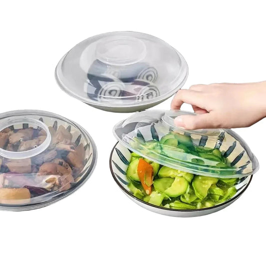 Steven Store™ Microwave Heating Lid Set: Durable and vented microwave lids for splatter protection and even heating