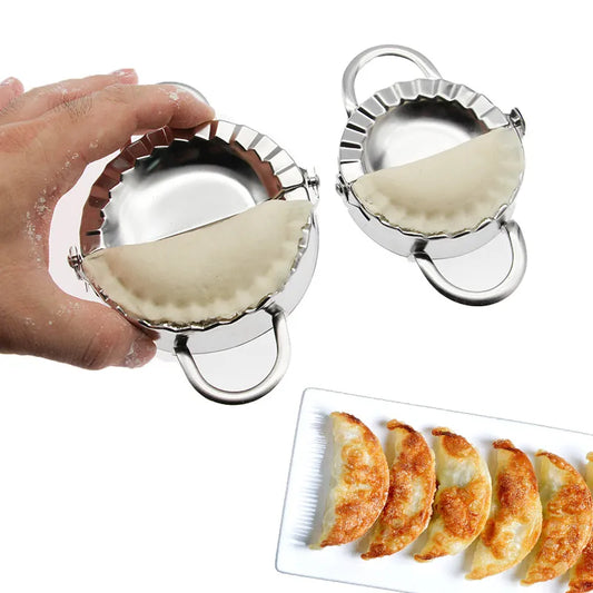 Zahmetsiz Dumpling Crafting: Paslanmaz Çelik Dumpling Maker Kalıbı