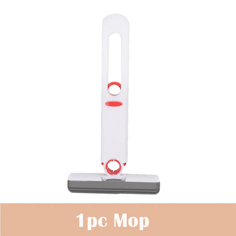 Steven Store™ Portable Self-Squeezing Mini Mop - Compact and convenient mini mop with a self-squeezing mechanism and high-quality microfiber head for efficient cleaning.