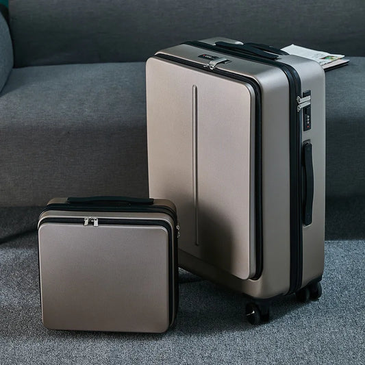 Travel Smart with Our Versatile Rolling Luggage Set with Laptop Bag