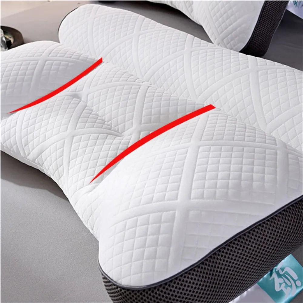 Almohada ergonómica de espuma viscoelástica Ultimate Comfort: apoyo inigualable para un sueño reparador