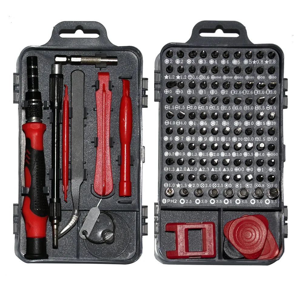 Steven Store™ Multifunctional Screwdriver Set: Versatile set with a variety of screwdriver heads for DIY projects, repairs, and assembly tasks